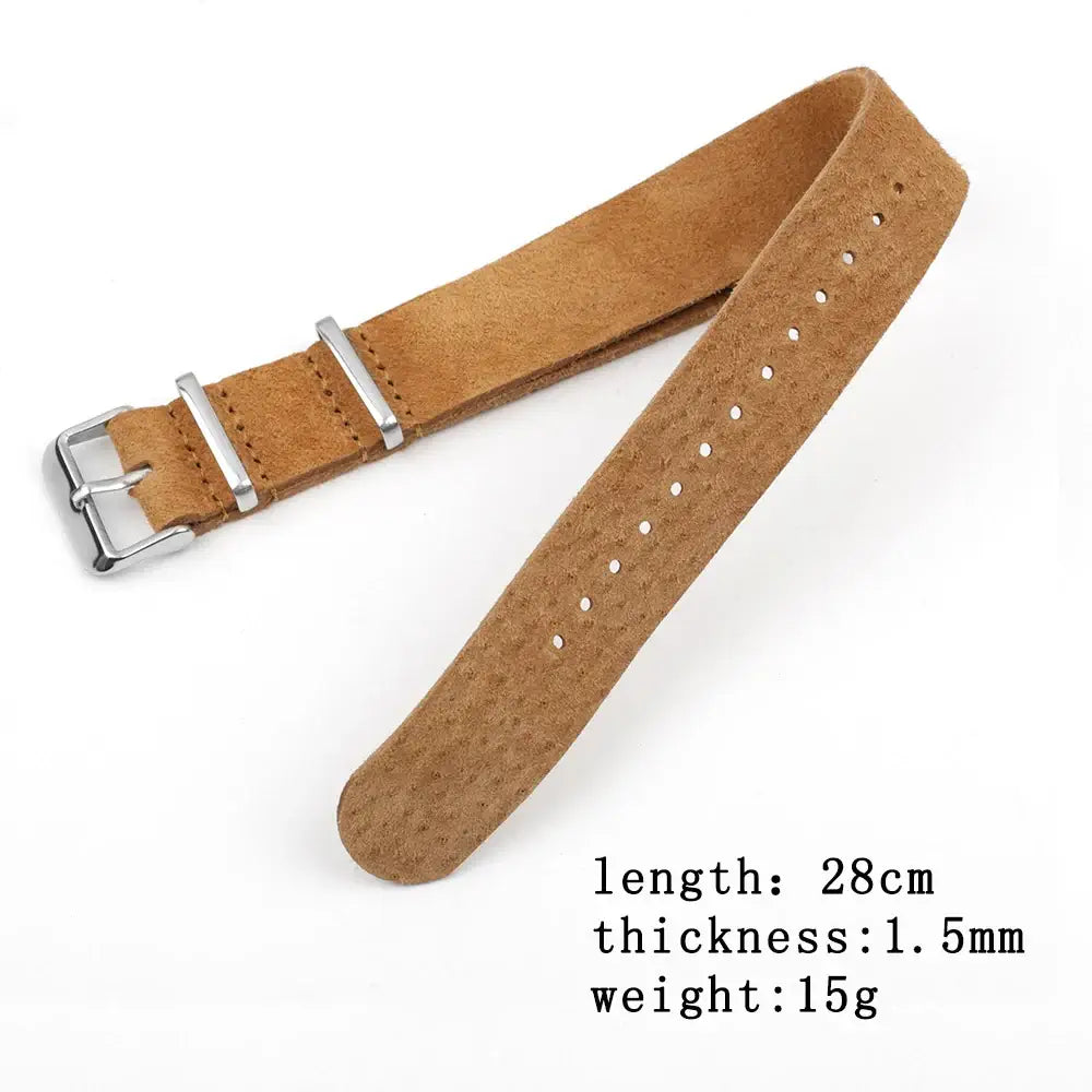 Huawei Suede Leather Strap - Premium Stylish Comfort Band