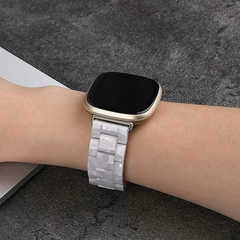 Fitbit Versa & Sense Resin Band - Stylish Straps for Sense