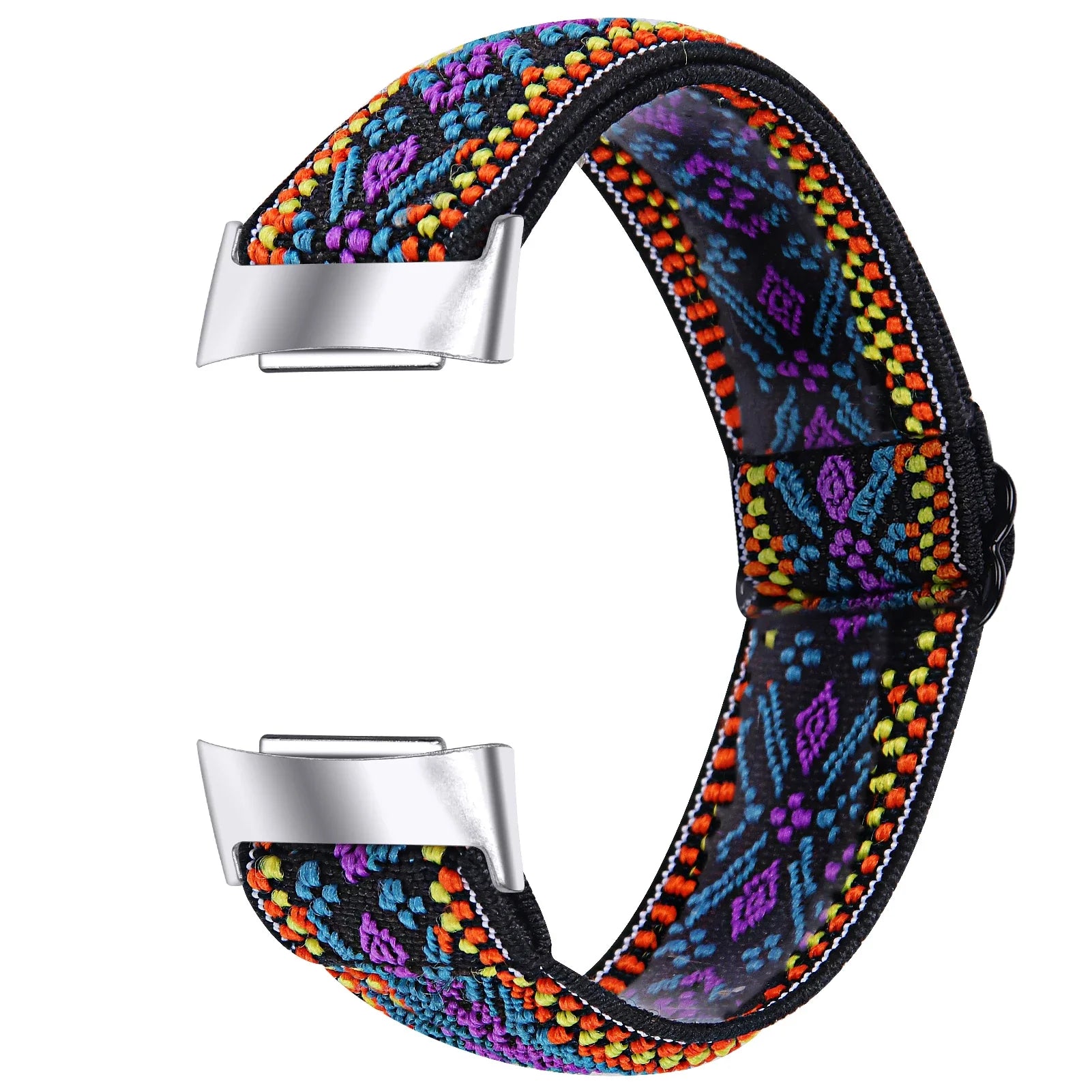 Fitbit Charge 6 5 Nylon Strap - Elastic Sport Fabric Design