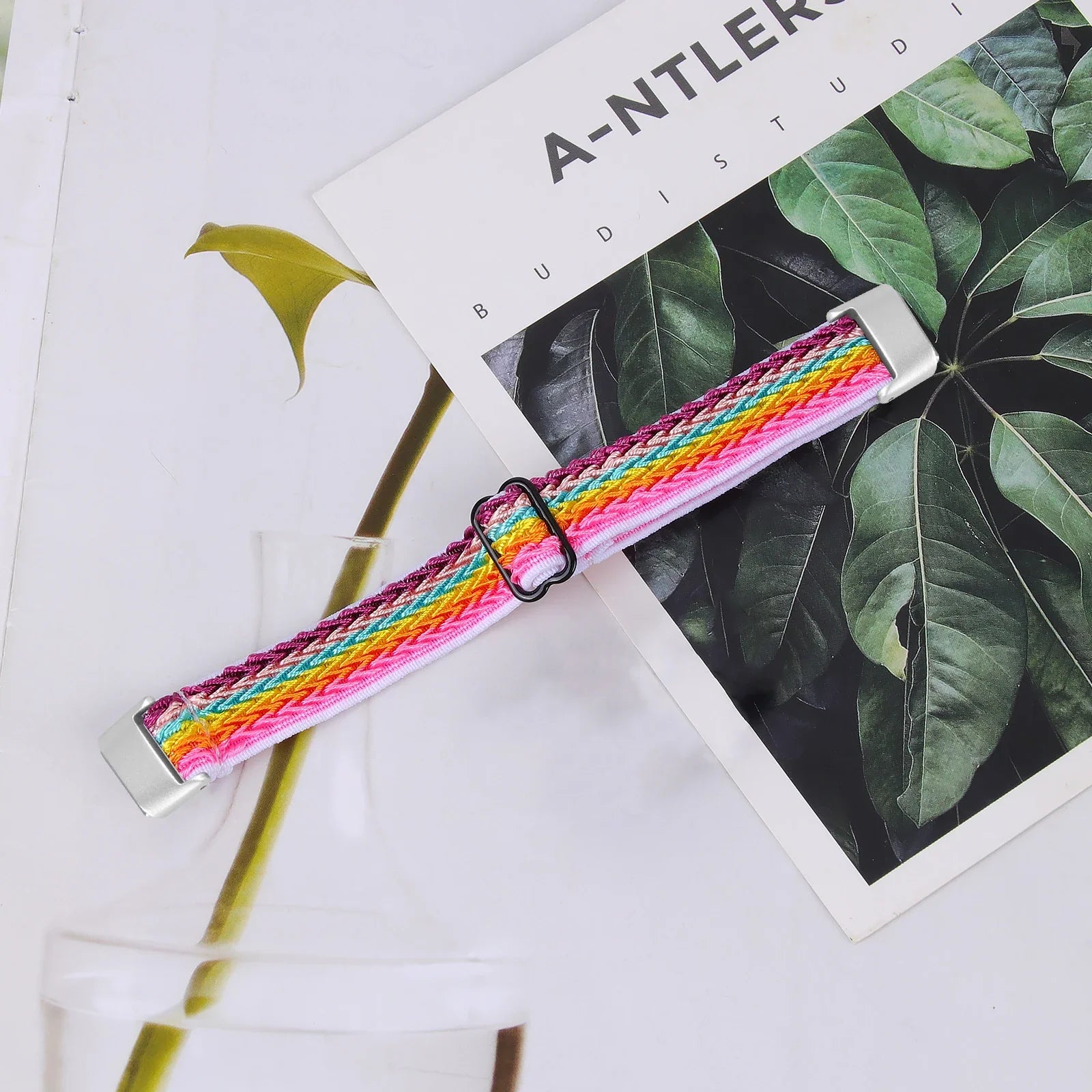 Fitbit Luxe Elastic Nylon Band - Braided and Comfortable