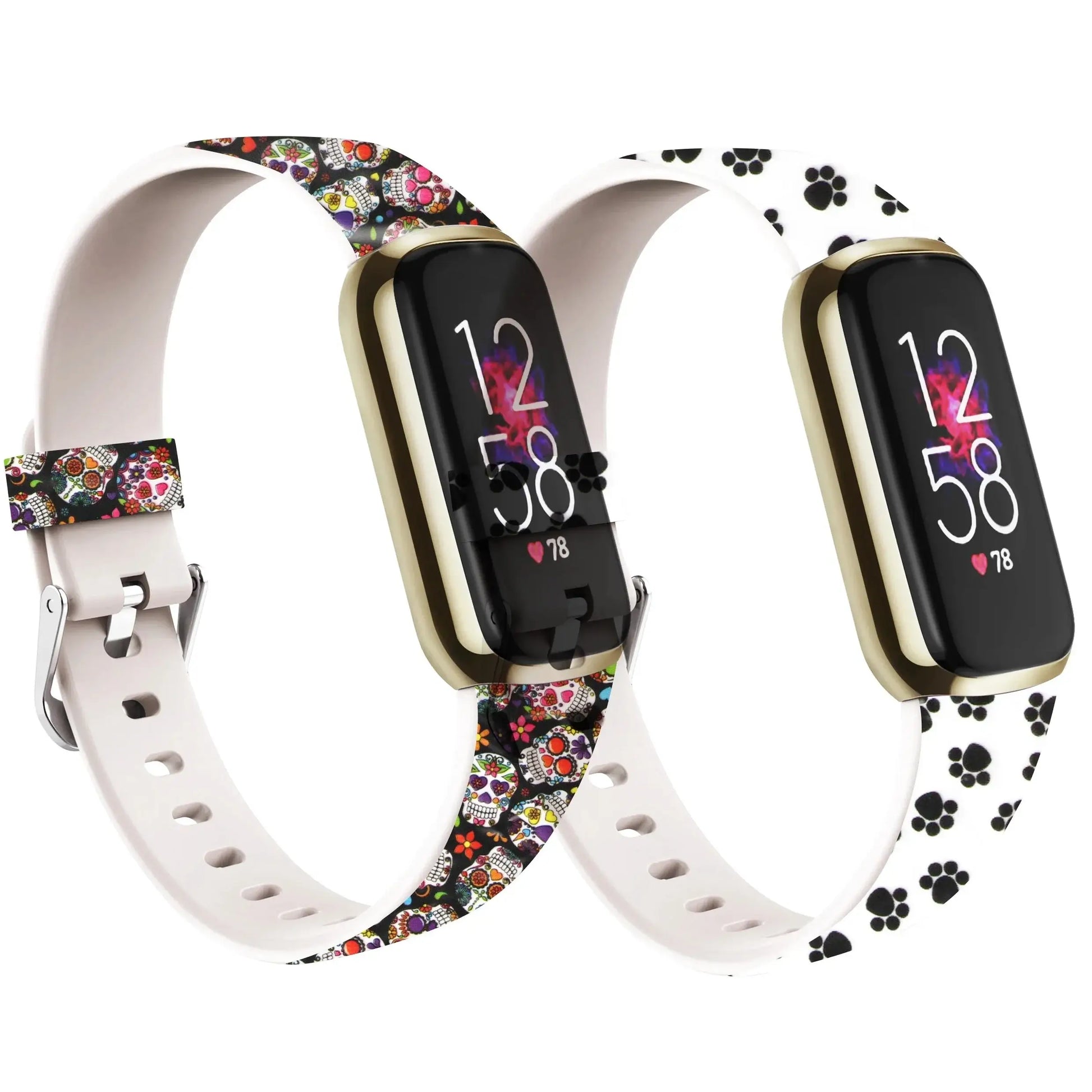 Fitbit Luxe Silicone Band - Stylish, Durable, Comfortable