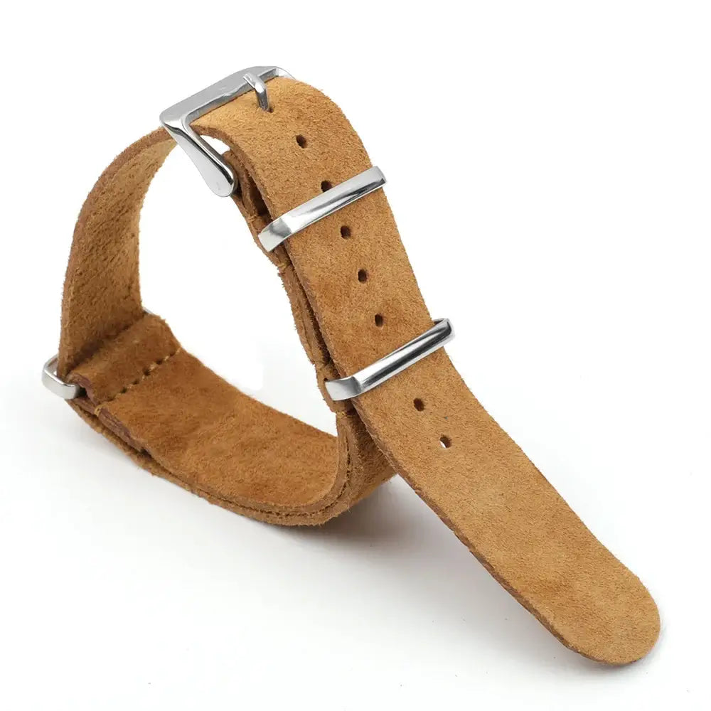 Ticwatch Suede Leather Strap - Stylish, Comfortable, Durable