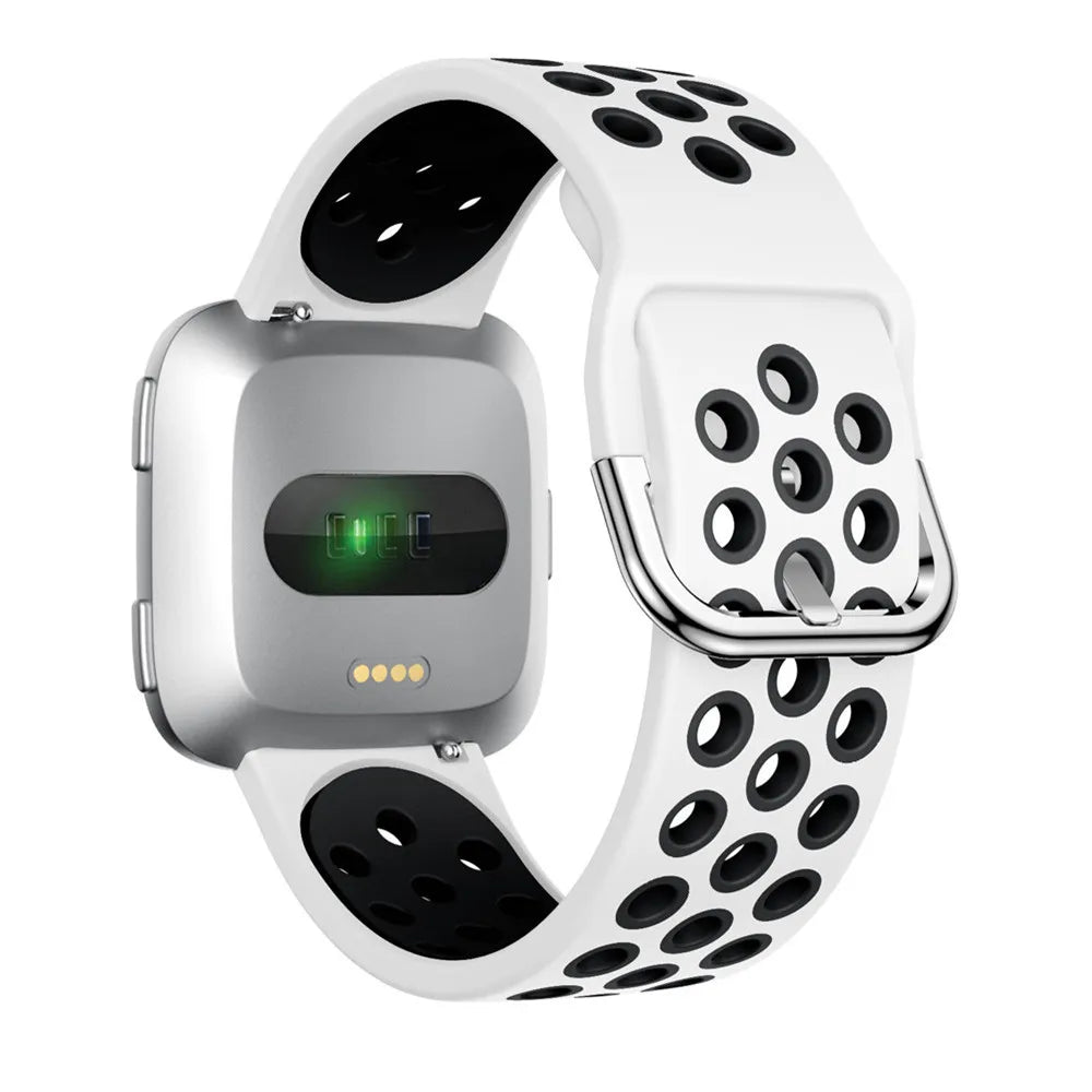 Breathable Silicone Fitbit Versa & Sense Bands
