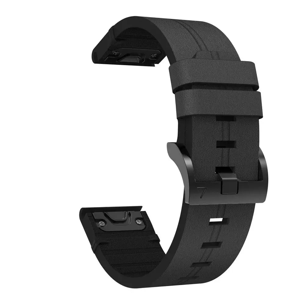 Garmin Soft Leather Band - QuickFit Stylish Upgrade
