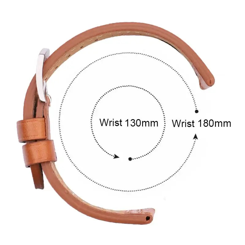 Ticwatch Soft Leather Band - Comfortable Sporty Design