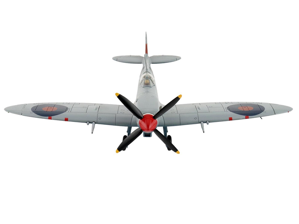 Supermarine Spitfire Mk IXc Fighter Aircraft "MA466 BQ-S No. 451 Squadron Corsica" (1944) Royal Australian Air Force "Air Power Series" 1/48 Diecast Model by Hobby Master
