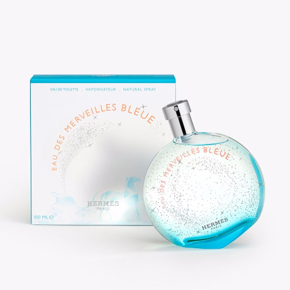 Hermes eau des merveilles bleue 3.4 eau de toilette spray for women