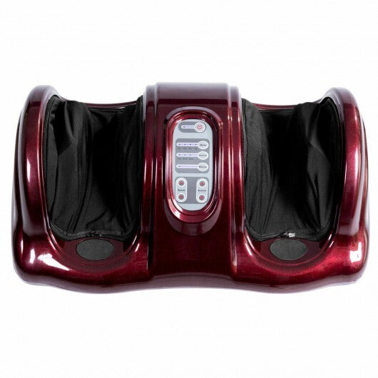 Therapeutic Shiatsu Foot Massager with High Intensity Rollers-Black