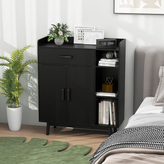 Floor Storage Cabinet Free Standing Cupboard Chest