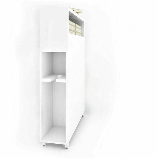 Slim Bathroom Storage Cabinet with 2 Slide Out Drawers