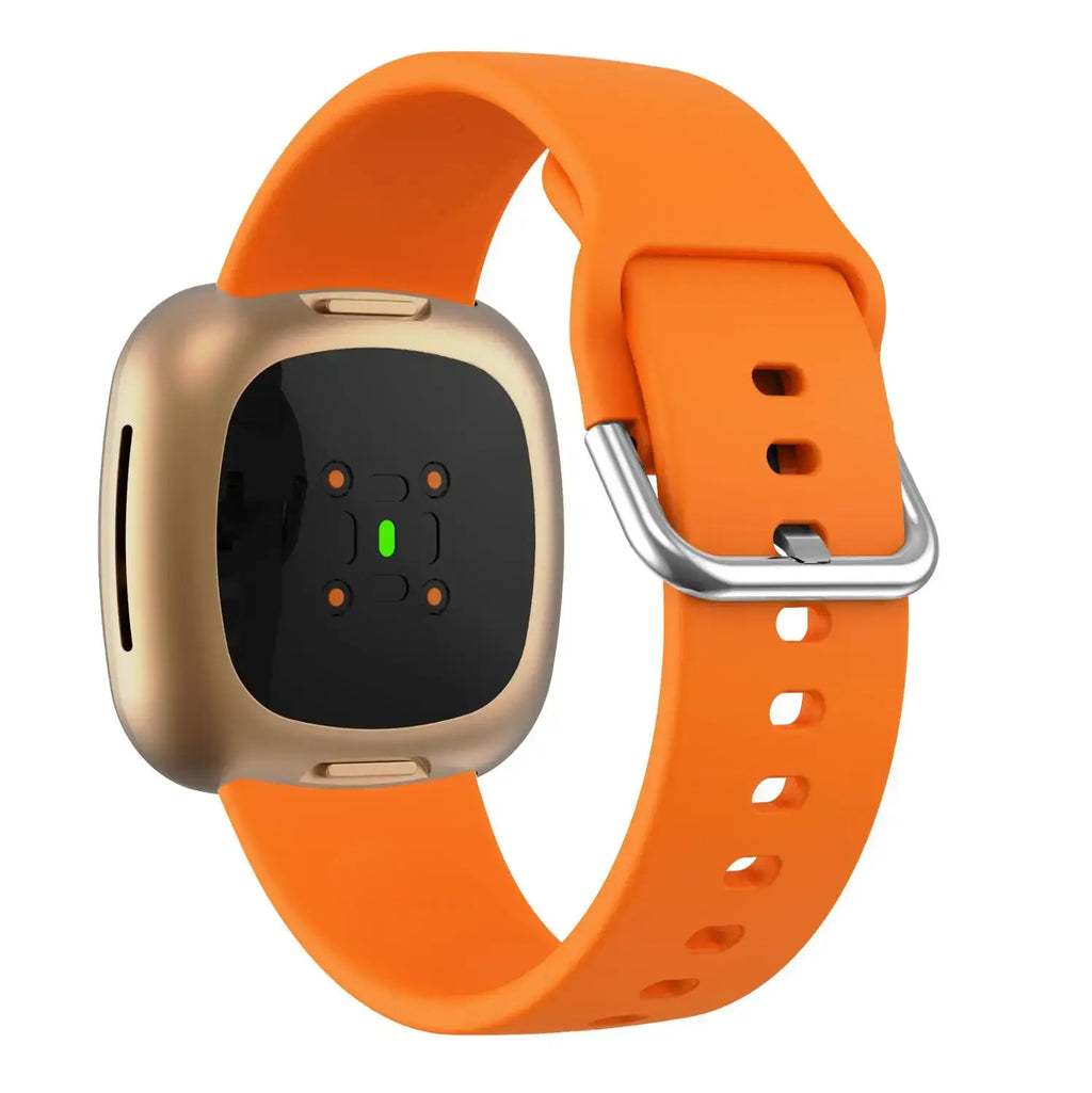 Fitbit Versa & Sense Silicone Strap - Soft and Flexible