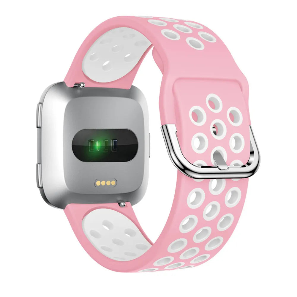 Breathable Silicone Fitbit Versa & Sense Bands