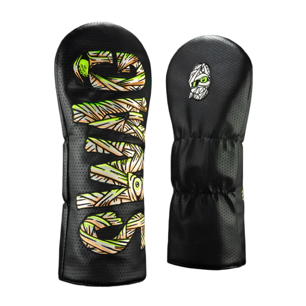 Swag Golf - Mummified Black/Green/White Driver Headcover *opened, no bag*