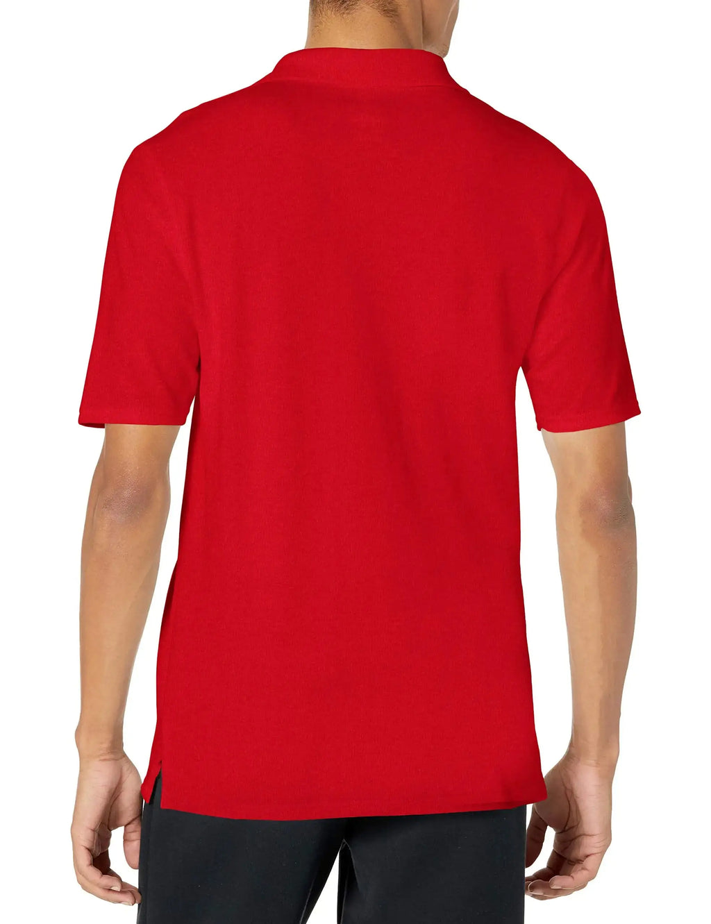 Hanes Men's FreshIQ Polo Shirt, Men’s X-Temp Polo Shirt, Moisture-Wicking Performance Polo Shirt 3X-Large Deep Red