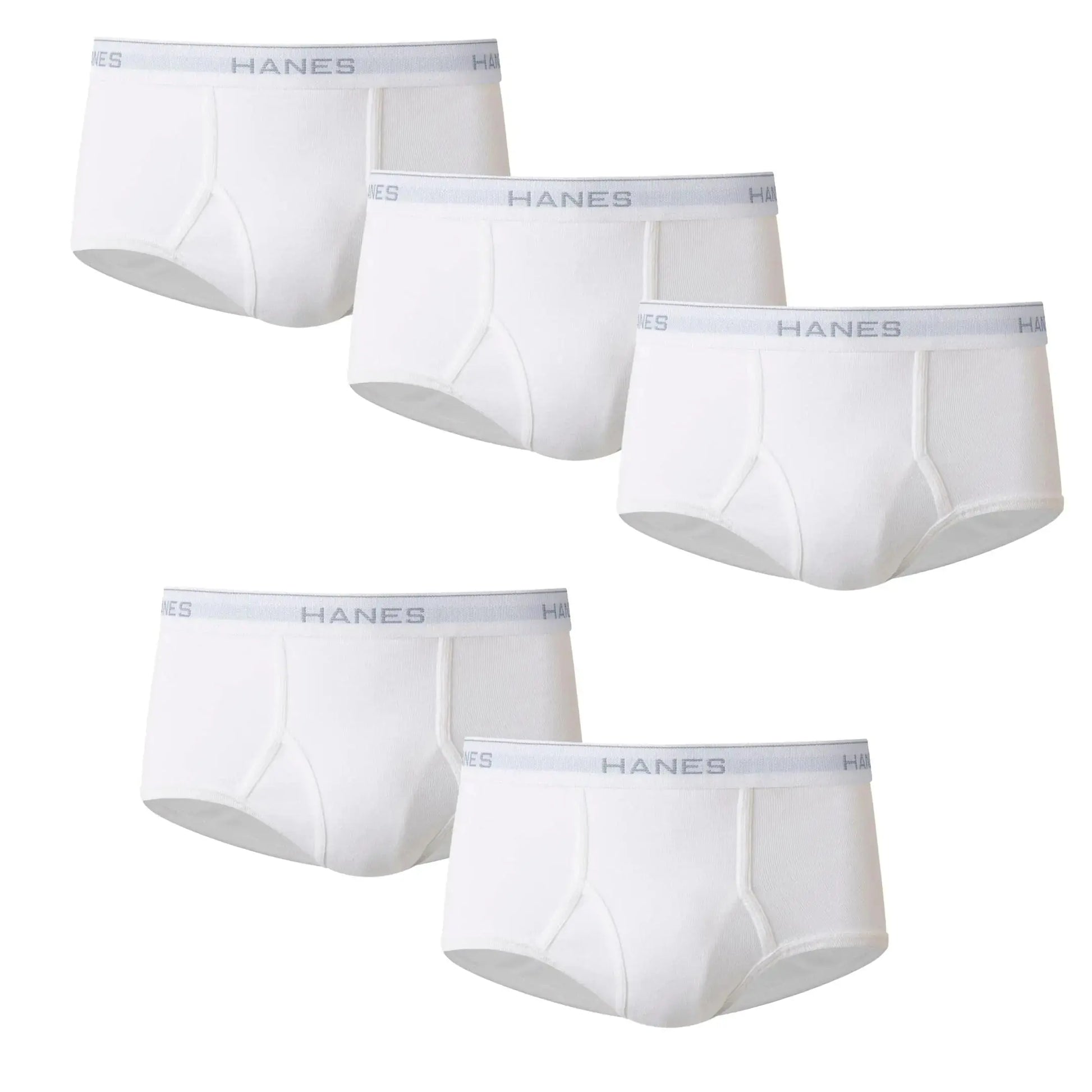 Hanes Men's Moisture-Wicking Cotton Briefs, Available in White and Black, Multi-Packs Available XX-Large White - 7 Pack