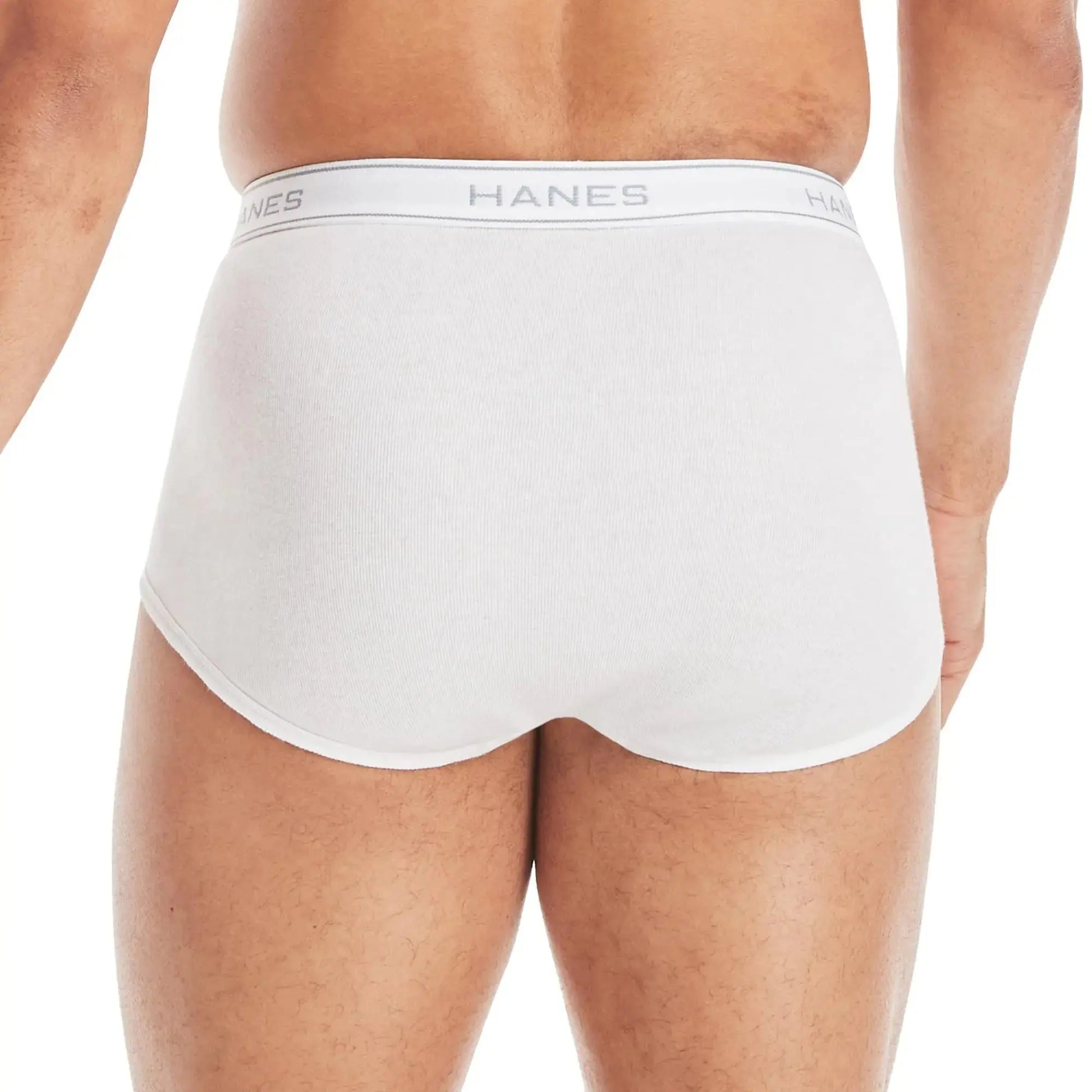 Hanes Men's Moisture-Wicking Cotton Briefs, Available in White and Black, Multi-Packs Available XX-Large White - 7 Pack