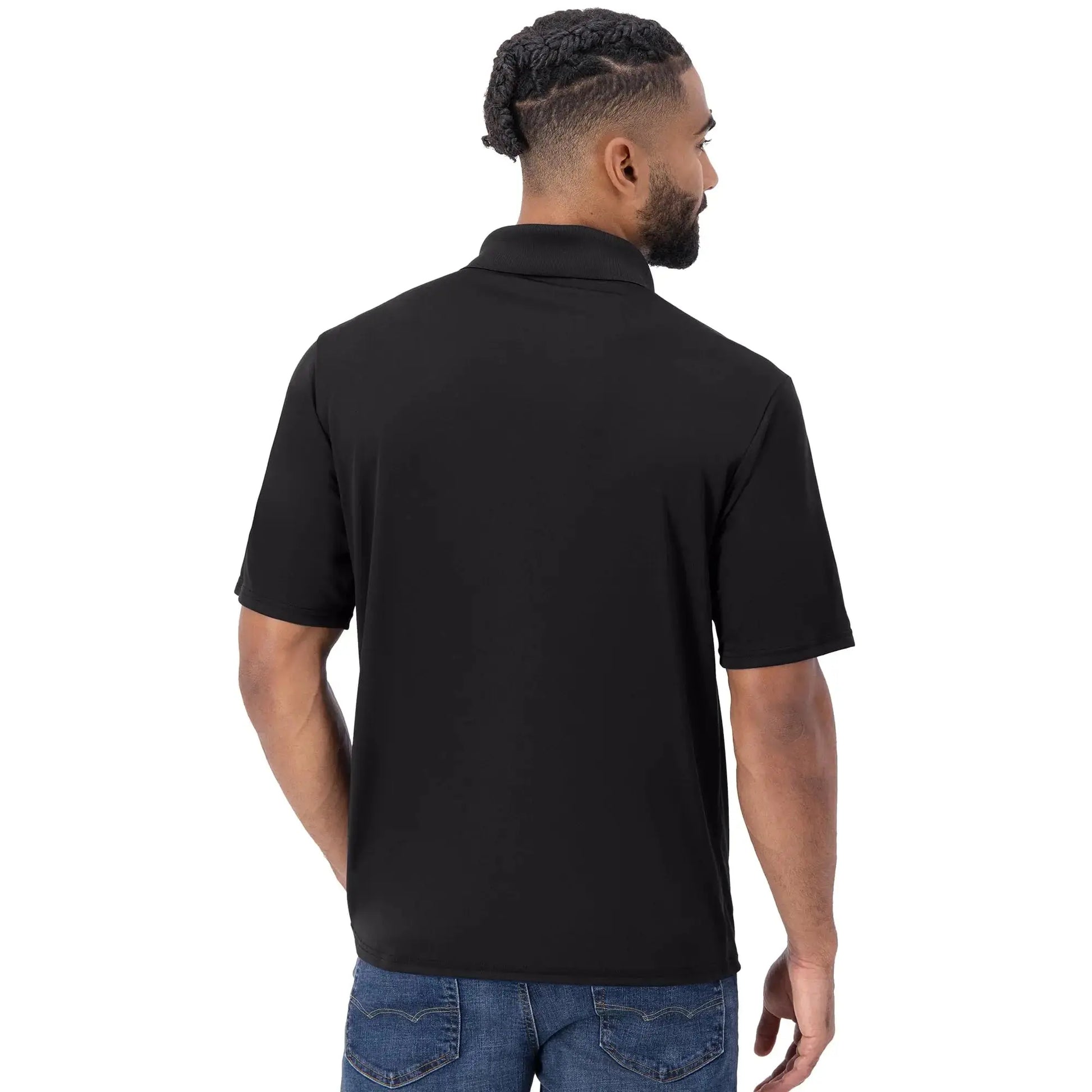 Hanes Mens Cool Dri Polo Shirt, Quick-Drying Performance Polo for Men