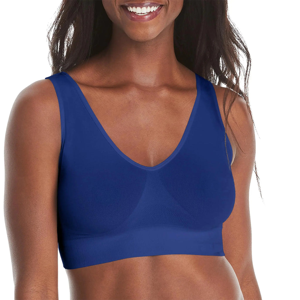 Hanes Women's Cozy Wireless Bra | Full-Coverage Pullover Bra - Seamless T-Shirt Bra