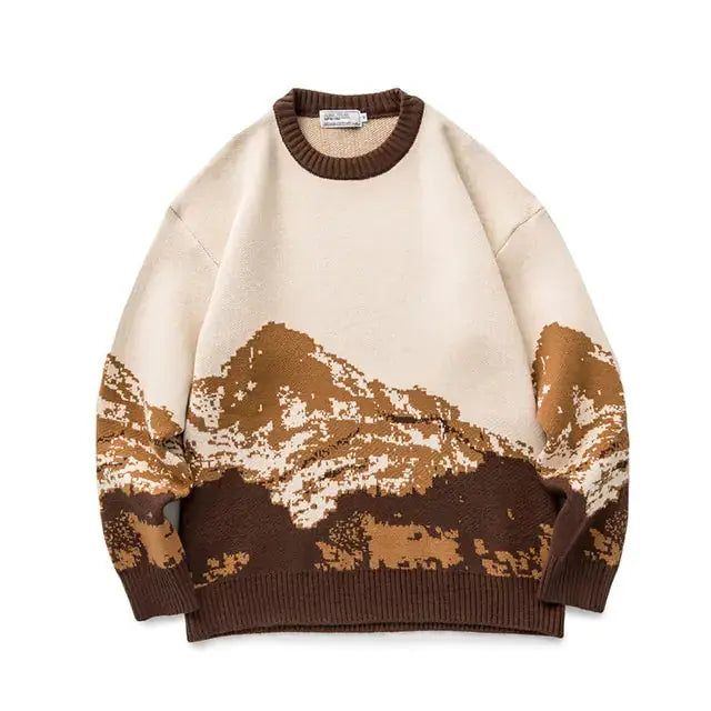 Harajuku Chill Men's Winter Pullovers