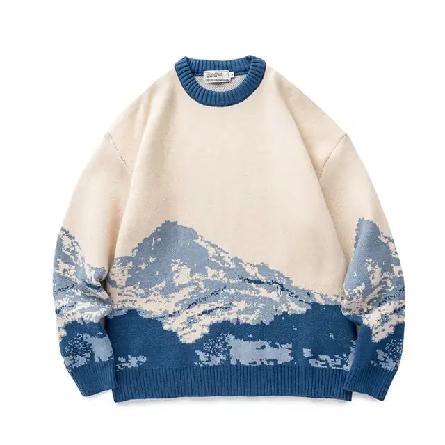Harajuku Chill Men's Winter Pullovers