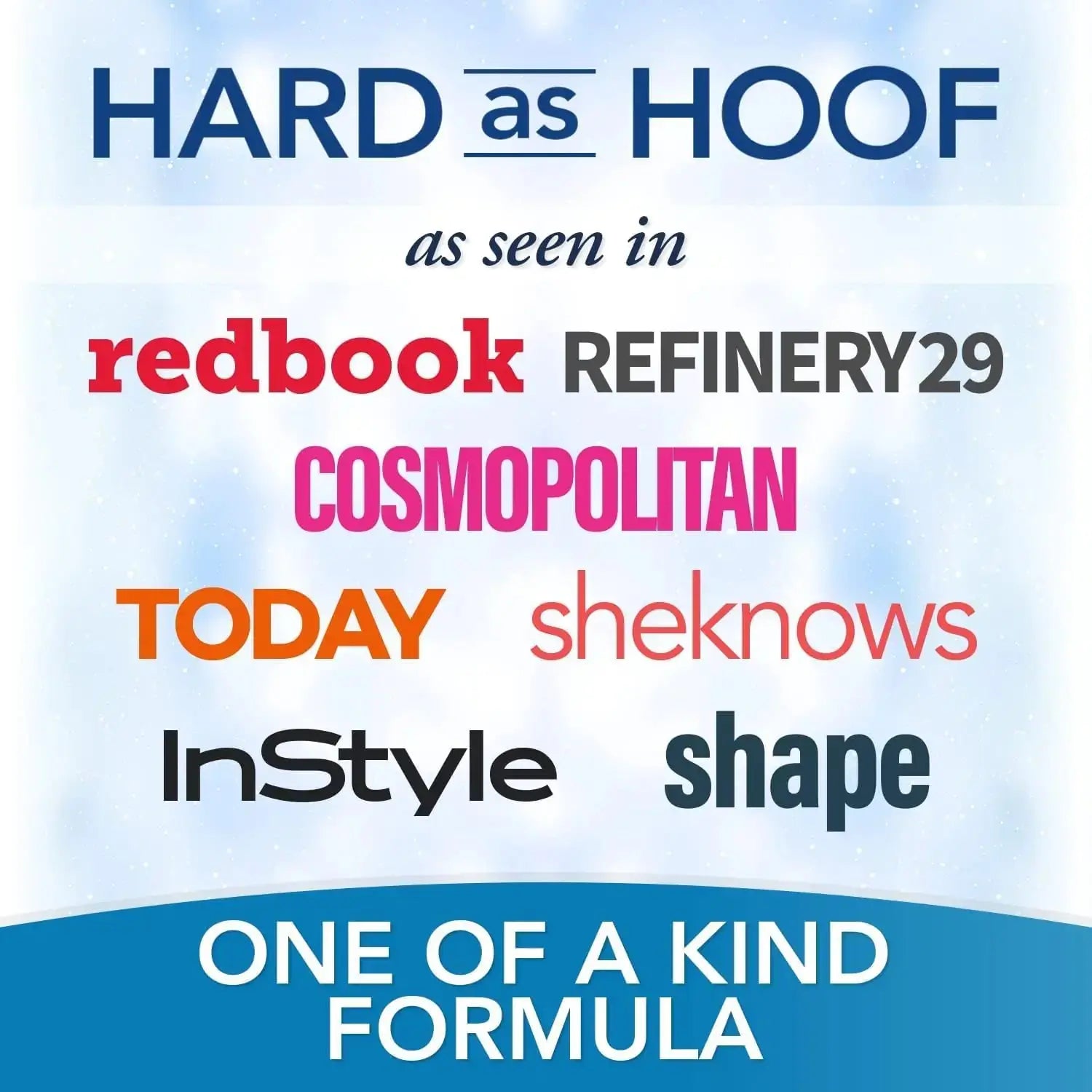 Hard As Hoof Nail Strengthening Cream - Coconut Scent, Nail Growth & Cuticle Conditioning (1 oz)