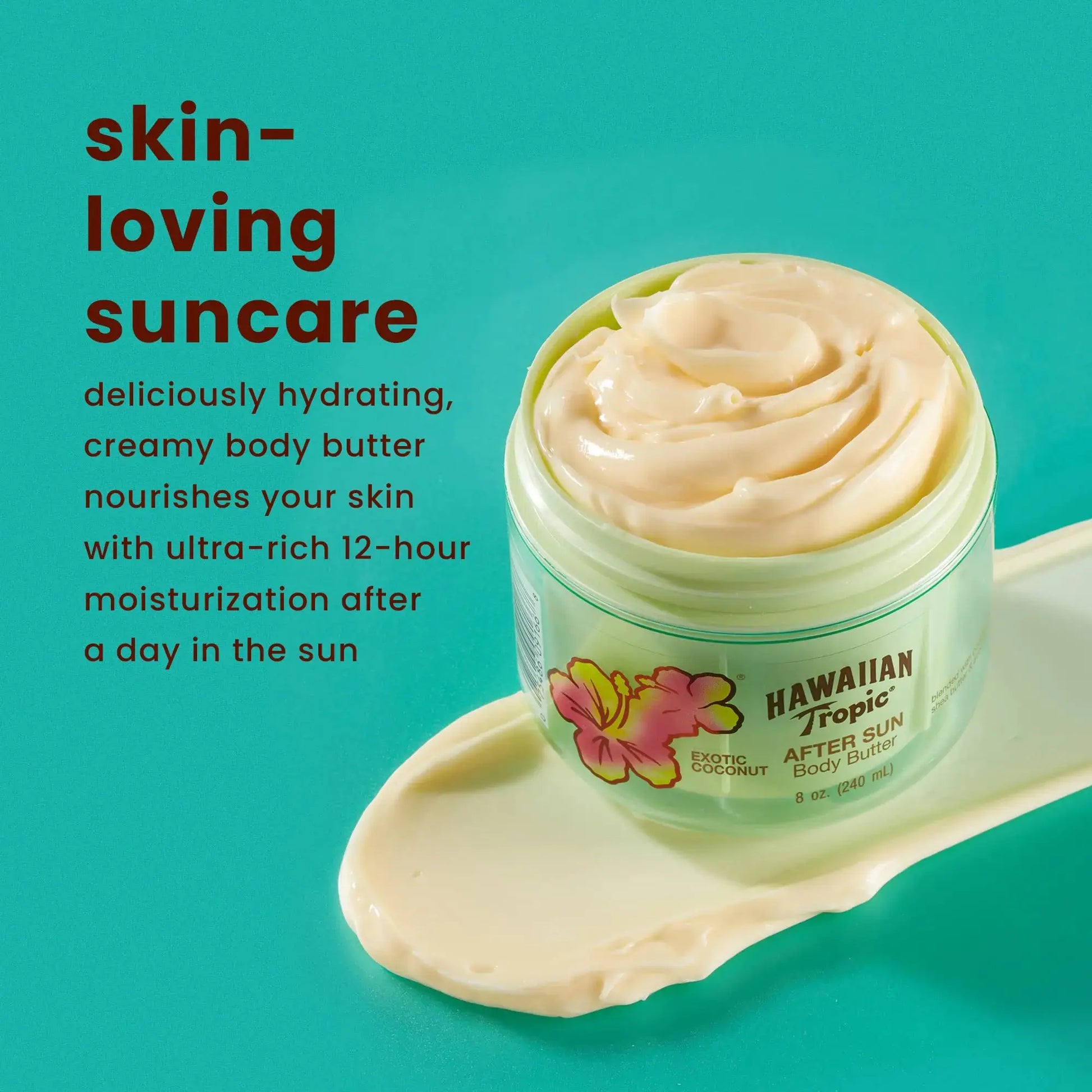Hawaiian Tropic After Sun Body Butter with Coconut Oil - Banana Boat Lip Balm
