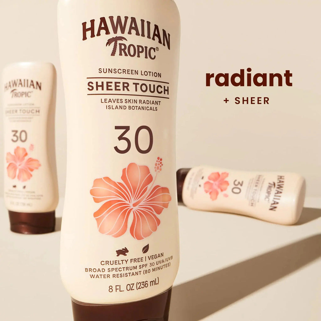 Hawaiian Tropic Sheer Touch Sunscreen Lotion - Ultra Radiance Body Sunscreen