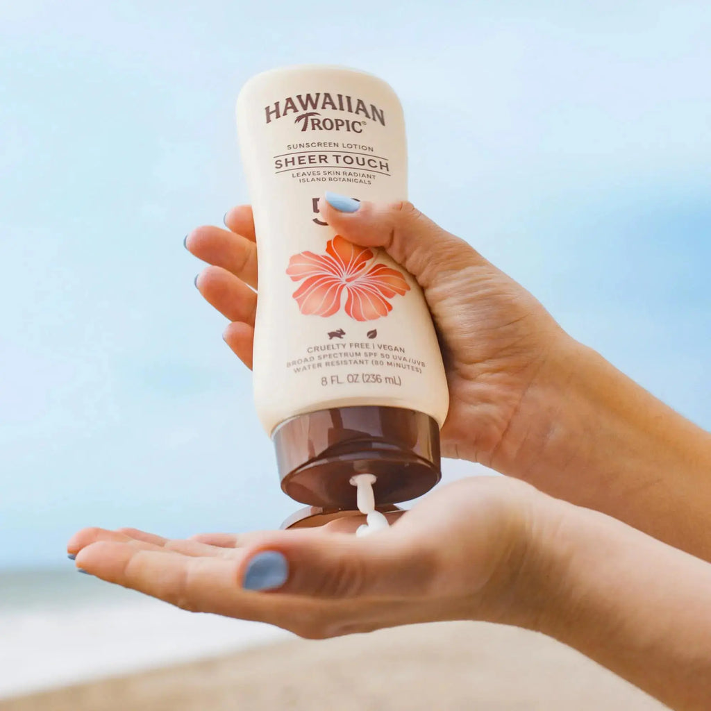 Hawaiian Tropic Sheer Touch Sunscreen Lotion - Ultra Radiance Body Sunscreen