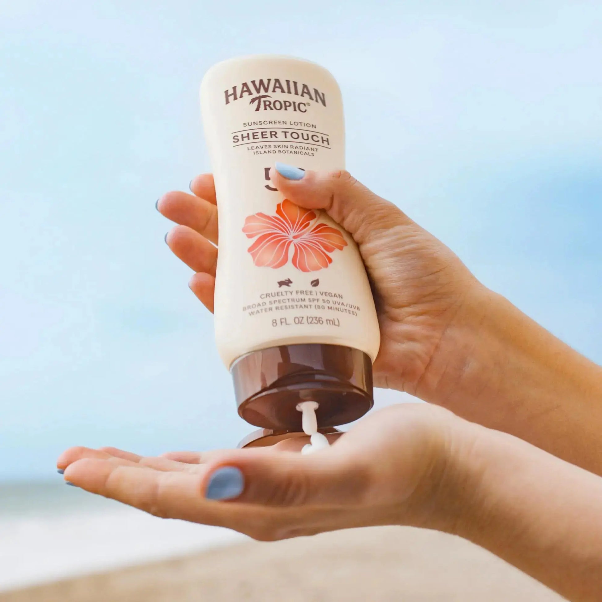 Hawaiian Tropic Sheer Touch Sunscreen Lotion - Ultra Radiance Body Sunscreen