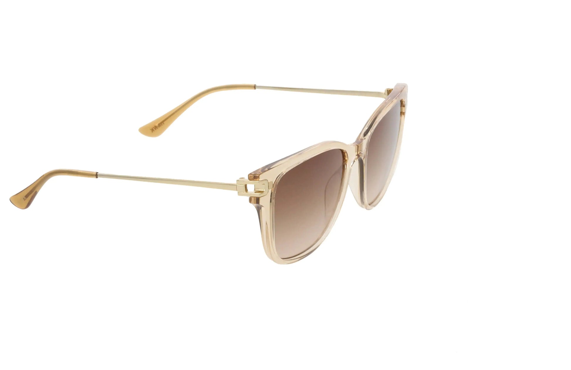 Hawk 2124 Women’s Geometric Brown Sunglasses