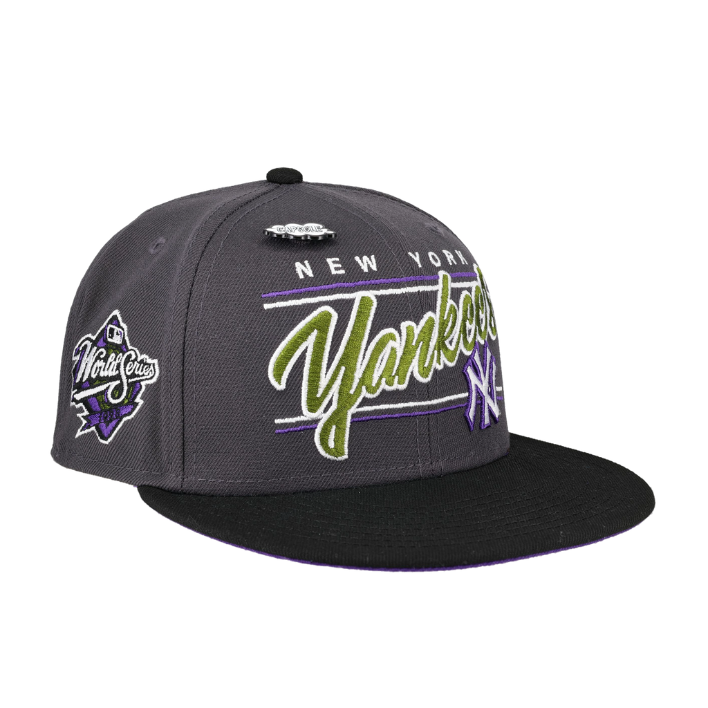 New York Yankees Hazy Collection 1998 World Series Fitted Hat