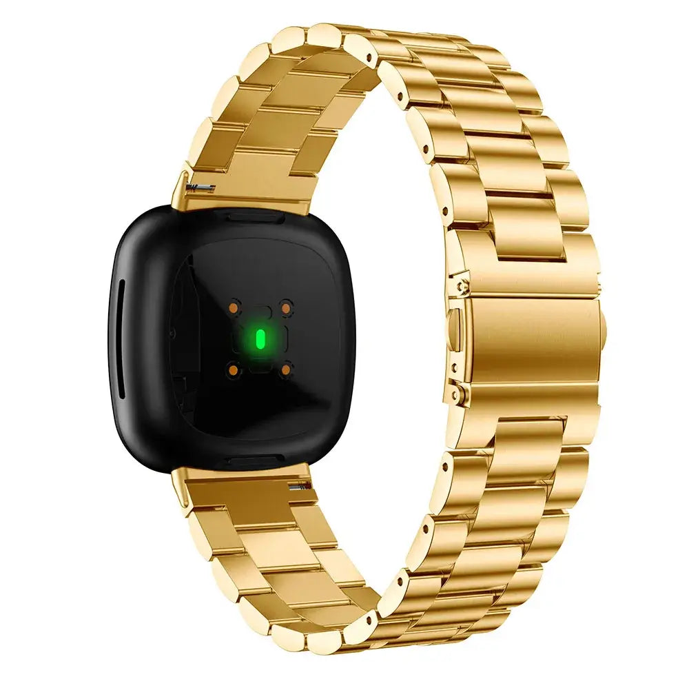 Fitbit Versa & Sense Metal Band - Sleek Minimalist Design
