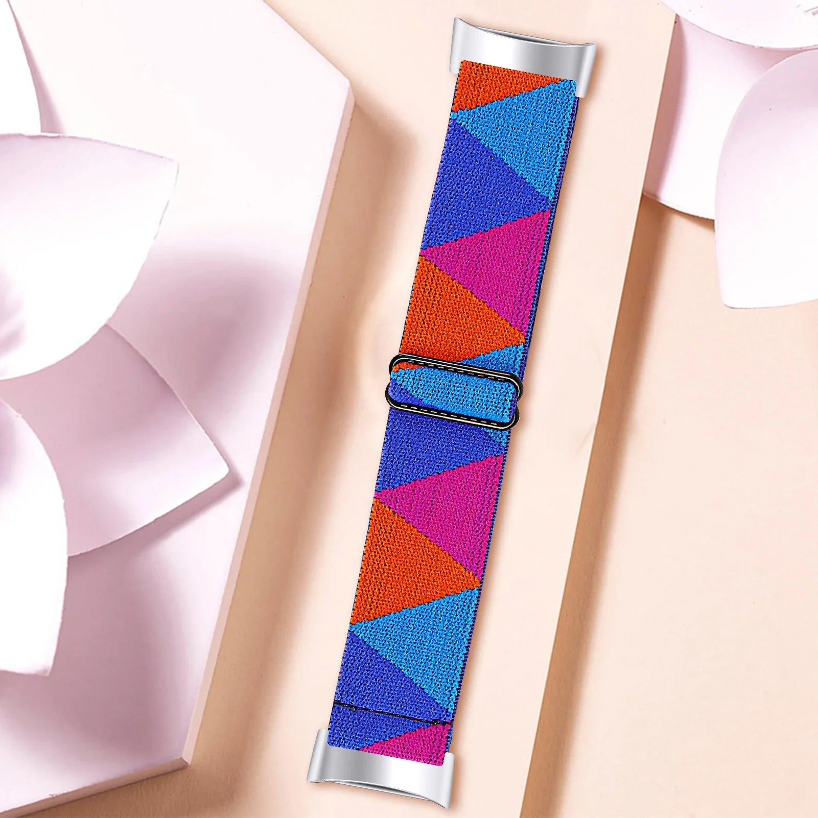 Fitbit Charge 6 5 Nylon Strap - Elastic Sport Fabric Design