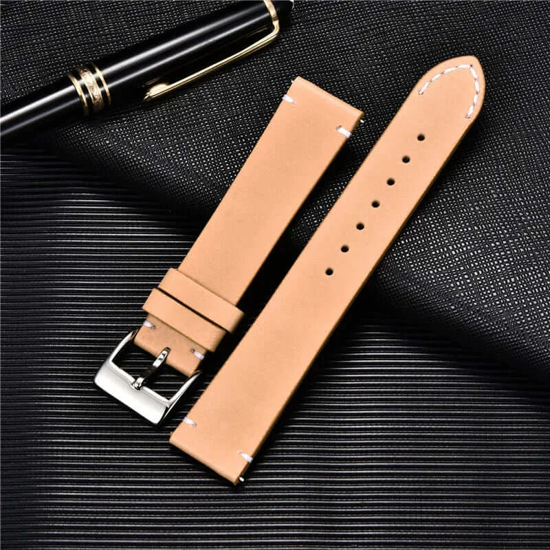 Ticwatch Genuine Leather Strap - Versatile Classic Design