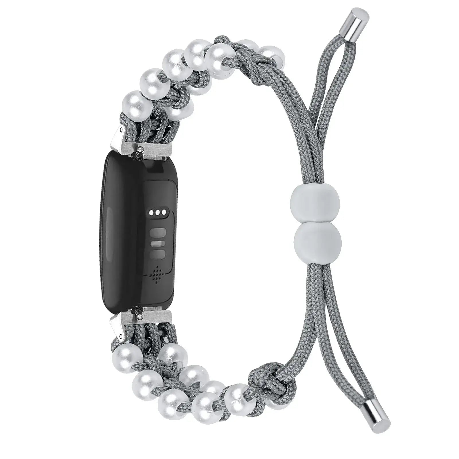 Fitbit Inspire 3, 2, 1, HR Braided Bead Band - Stylish Strap