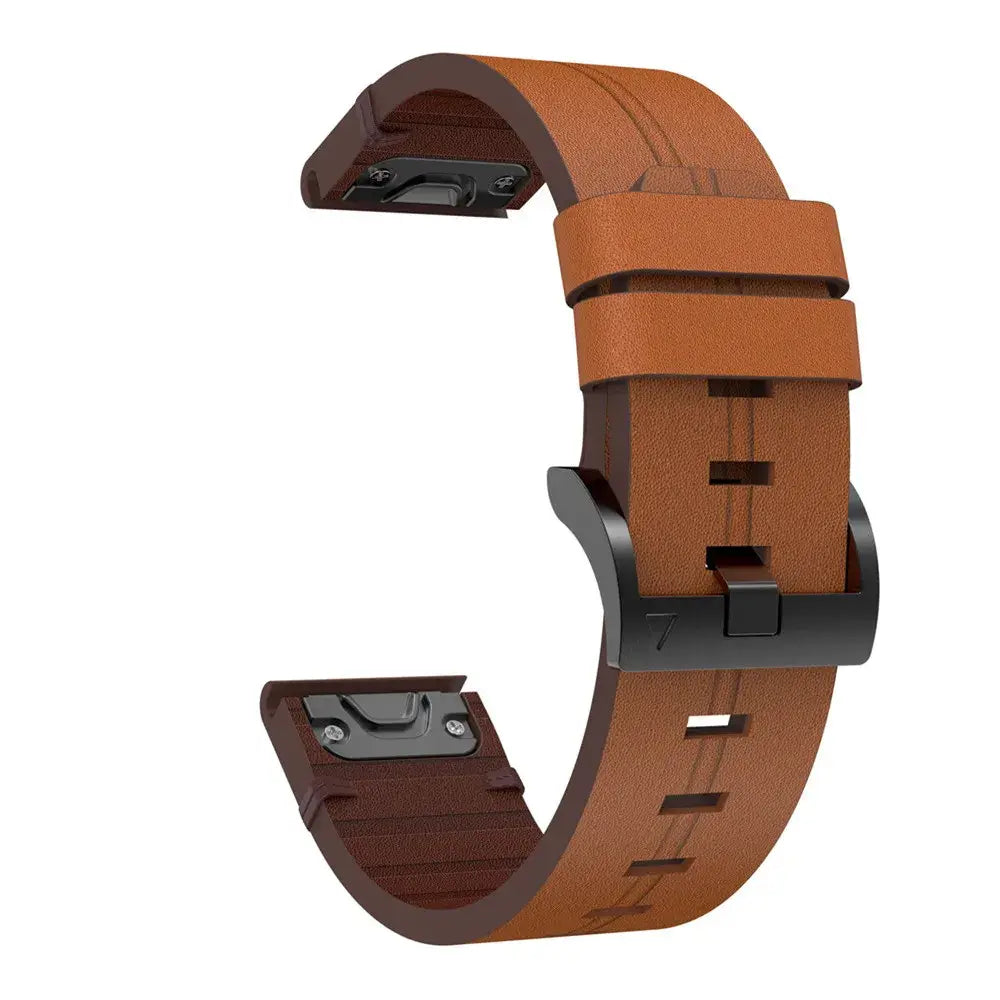Garmin Soft Leather Band - QuickFit Stylish Upgrade