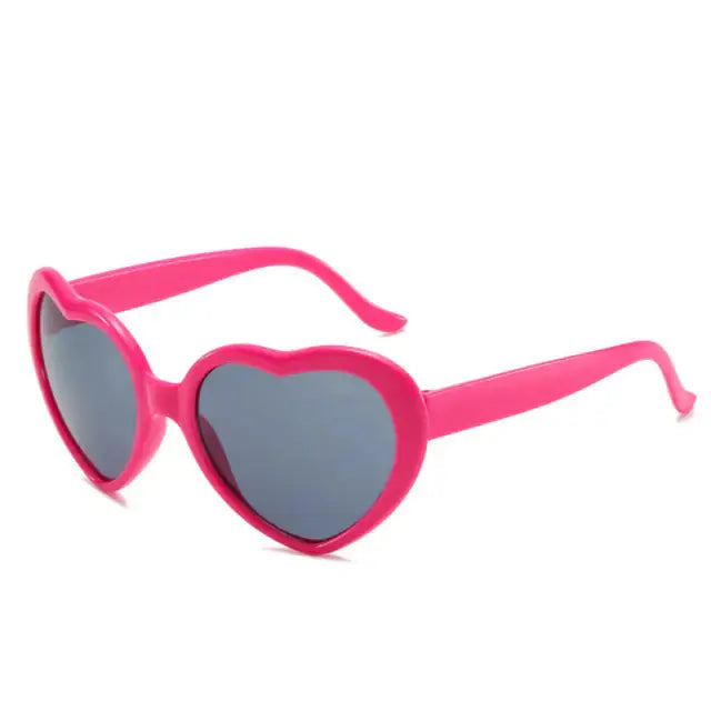 Heart Shaped Sunglasses - 100% UV Protection