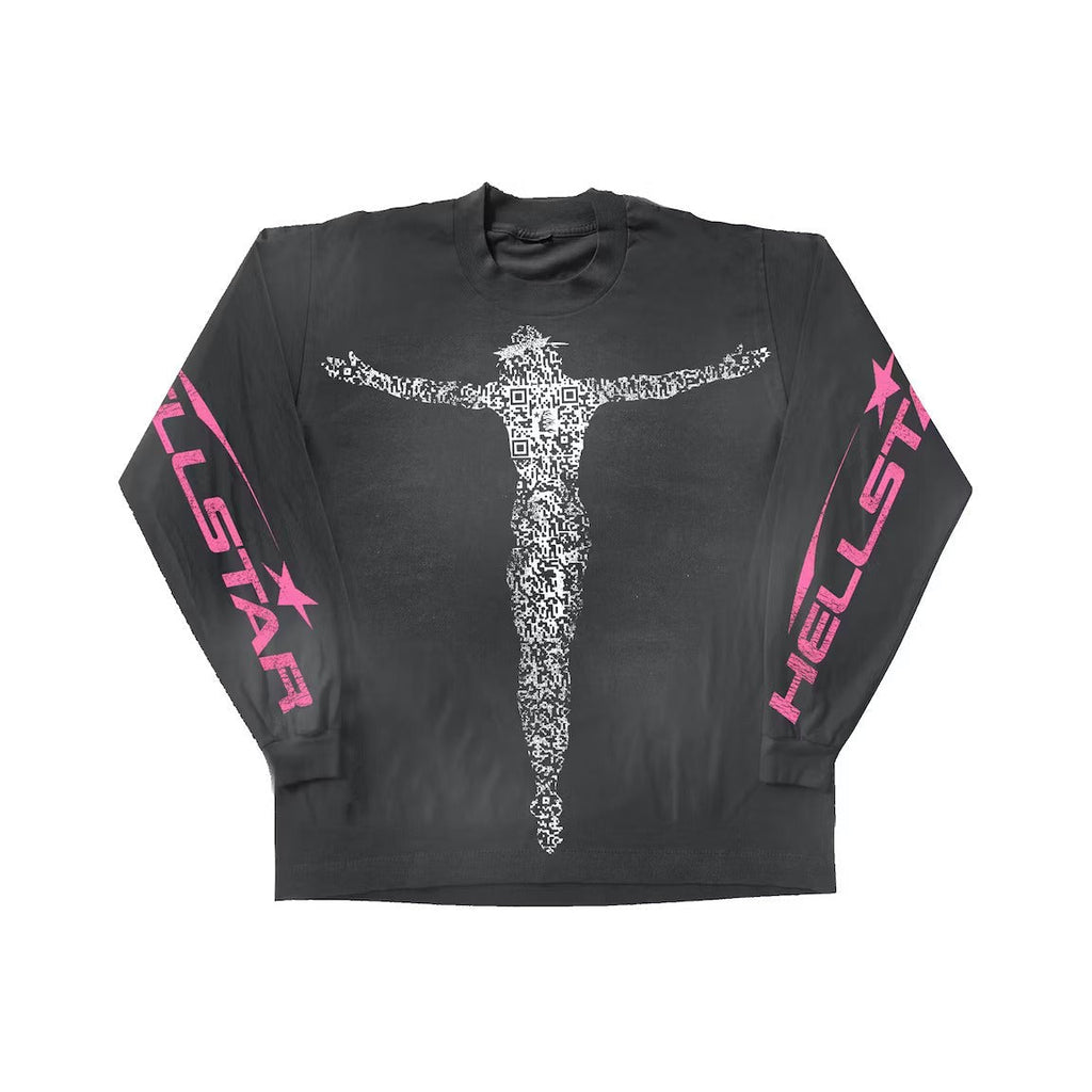 Hellstar Qr Christ L/S Tee Black