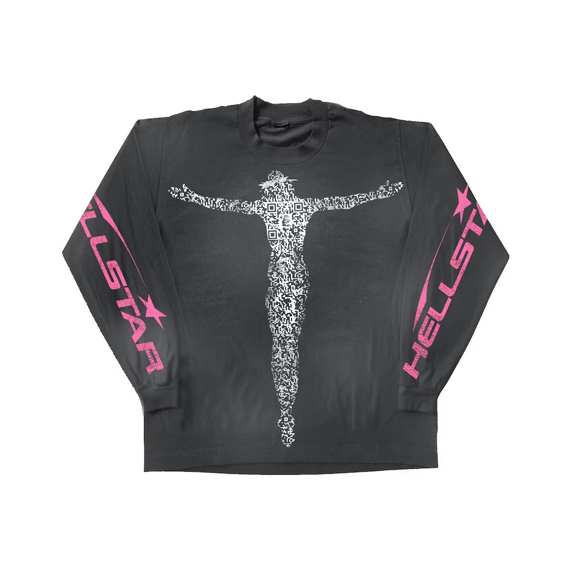 Hellstar Qr Christ L/S Tee Black