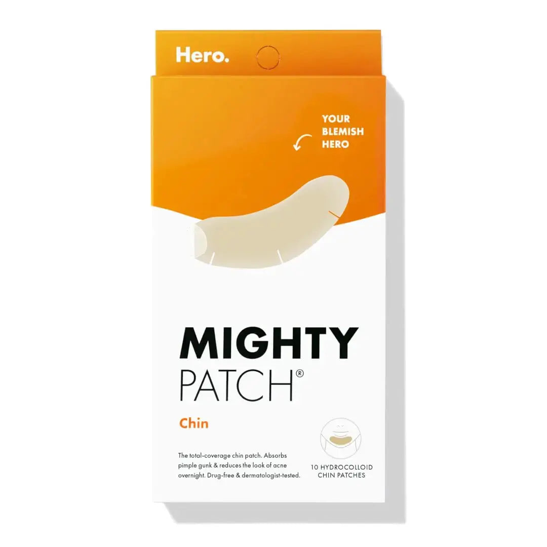 Hero Cosmetics Mighty Patch™ | XL Contoured Hydrocolloid Chin Pimple Patch
