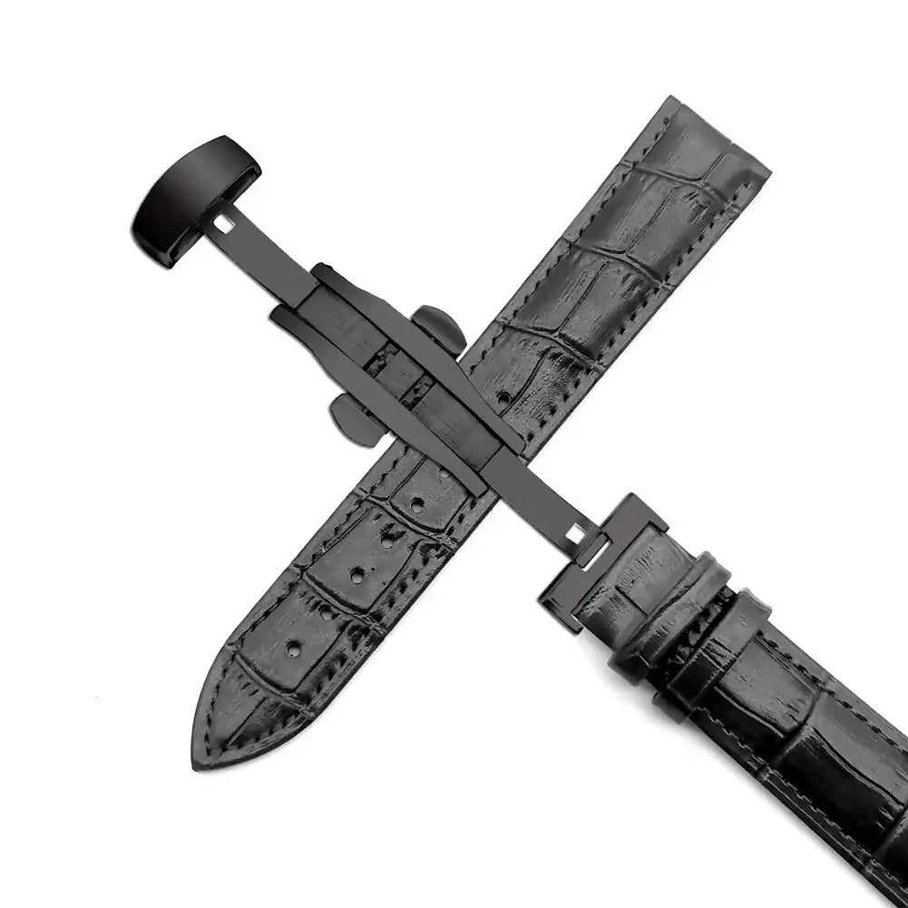 Samsung Galaxy Watch Leather Strap - Premium Classic Design