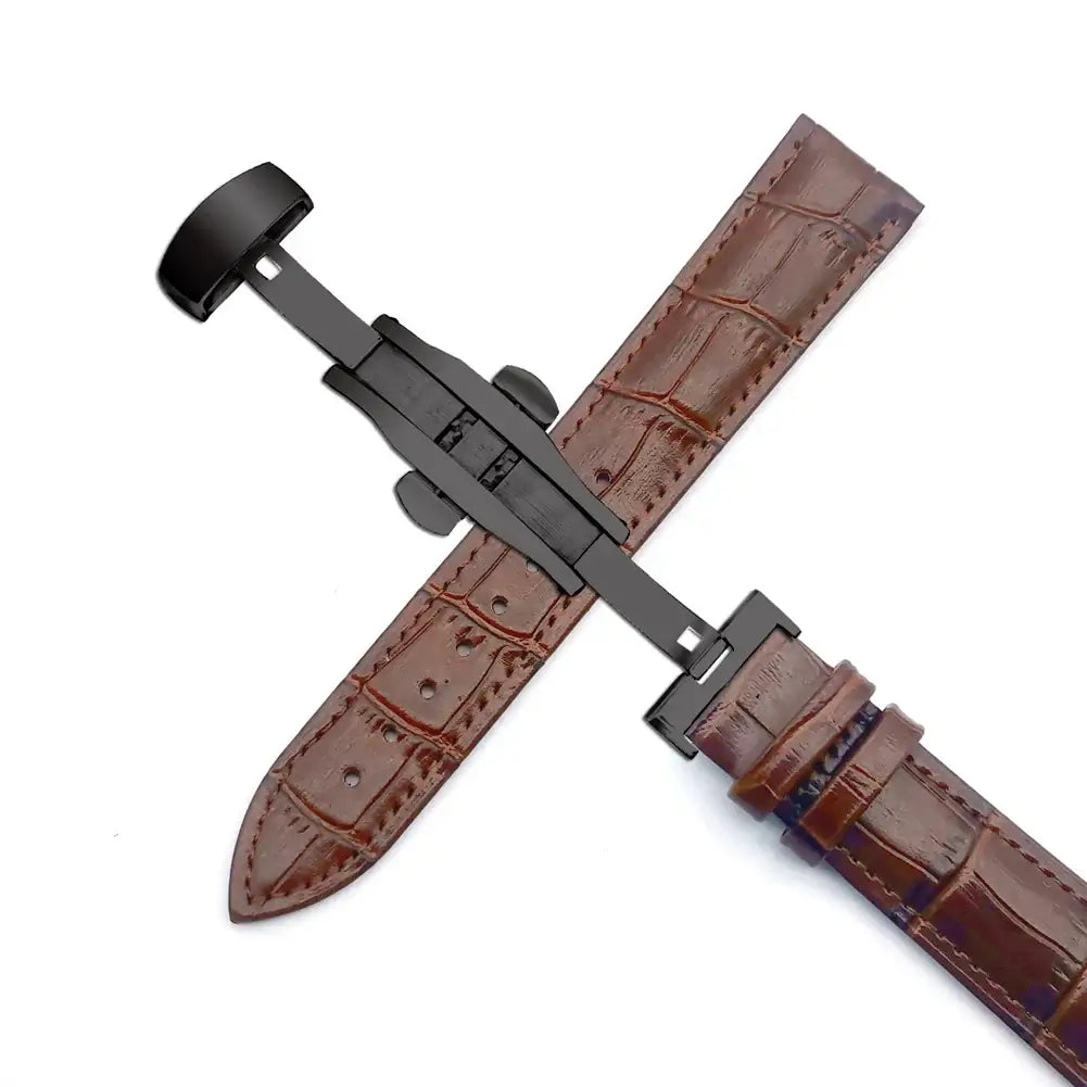 Samsung Galaxy Watch Leather Strap - Premium Classic Design