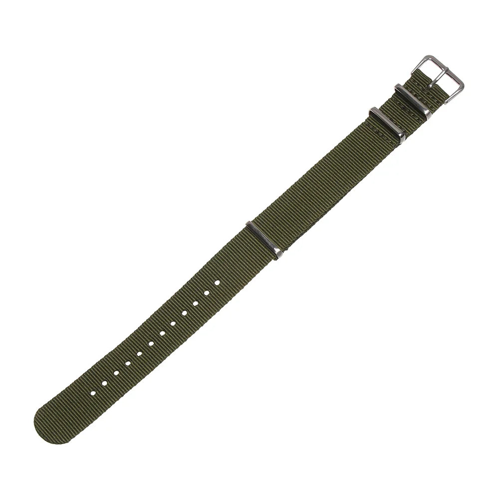 Polar Nylon Watch Band - Weaving Sport Loop, Adjustable, Heavy Duty Strap