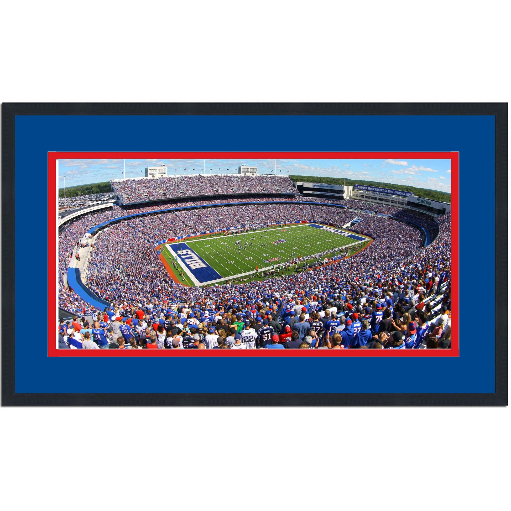 Framed Highmark Stadium Buffalo Bills 16x24 Football Photo Professionally Matted