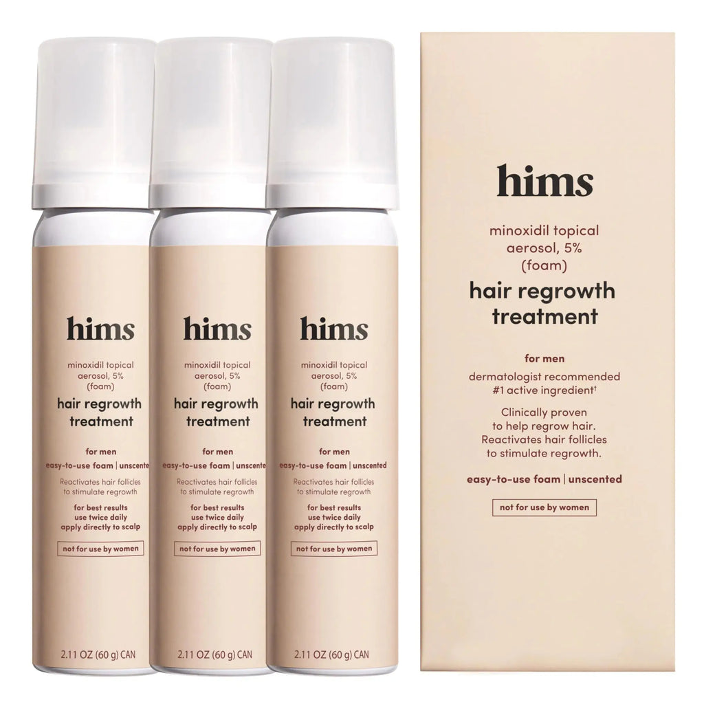 Hims Extra Strength Hair Regrowth Treatment Foam for Men