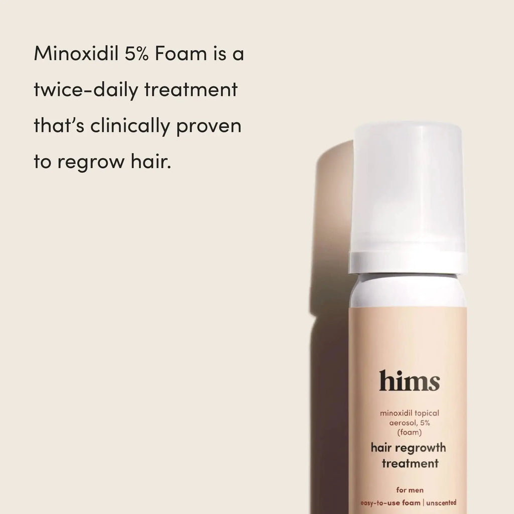 Hims Extra Strength Hair Regrowth Treatment Foam for Men