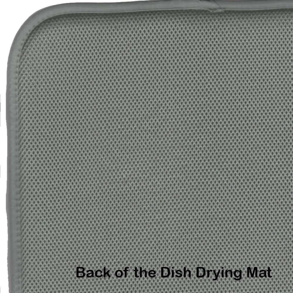 Holiday Gingerbread Dish Mat