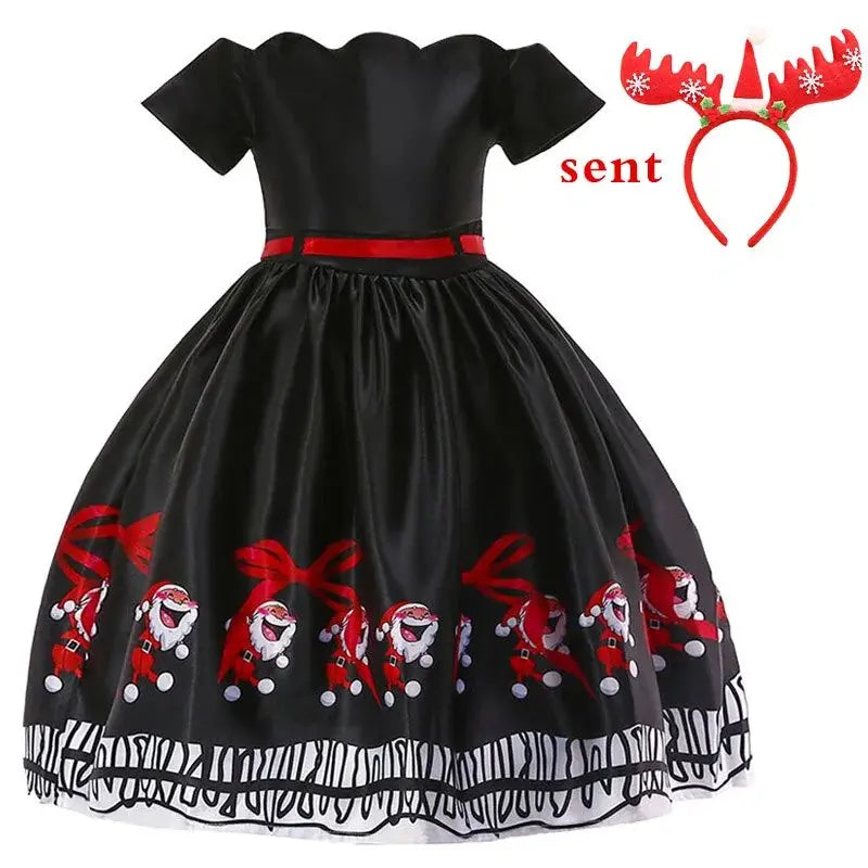 Holiday Princess Party Dress for Girls