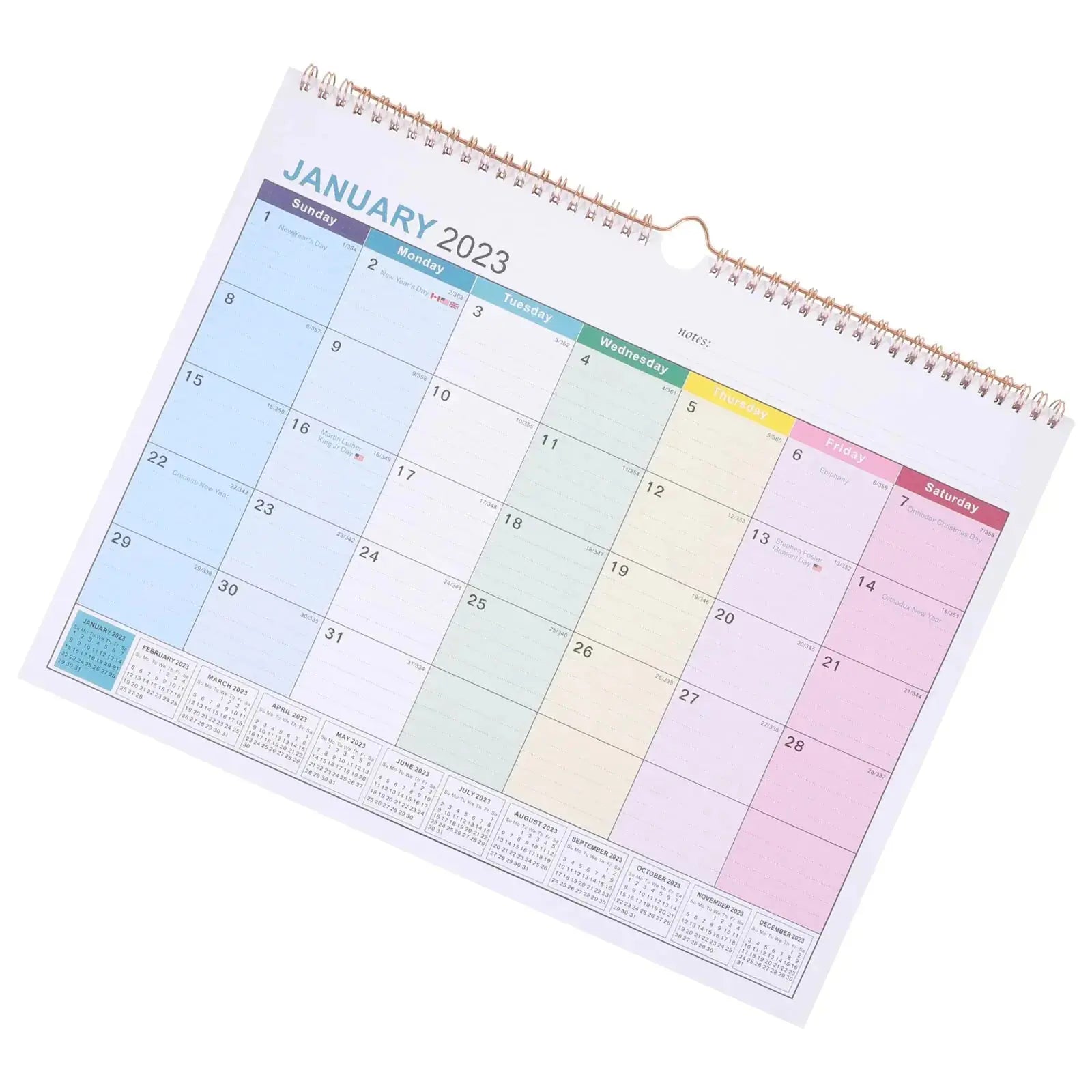 Home & Office Monthly Planner Calendar