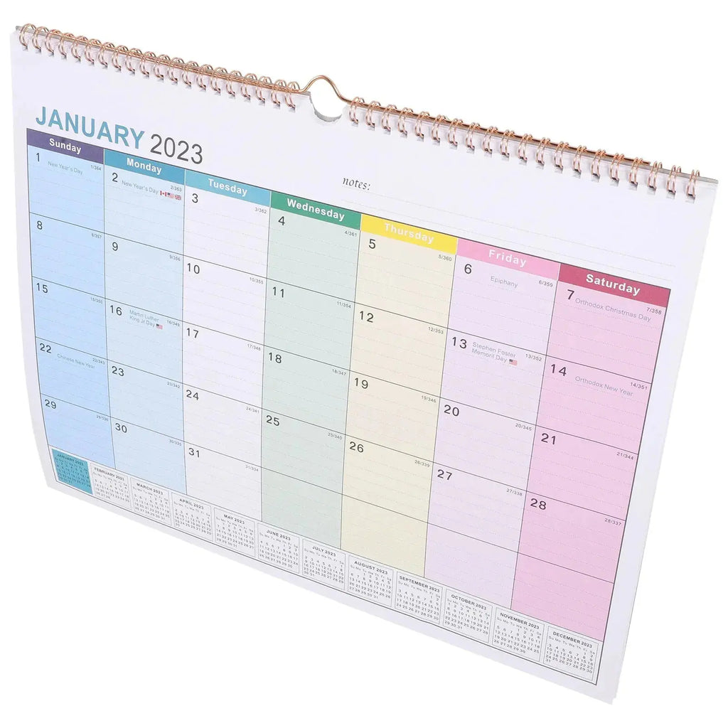 Home & Office Monthly Planner Calendar